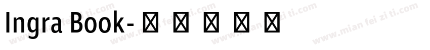 Ingra Book字体转换